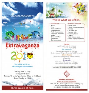 Summer Extravganza Flyer
